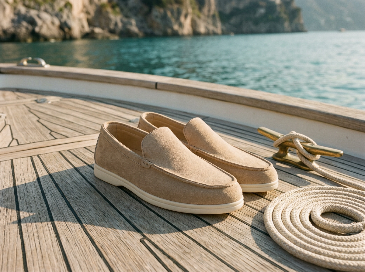Portofino Suede Loafers