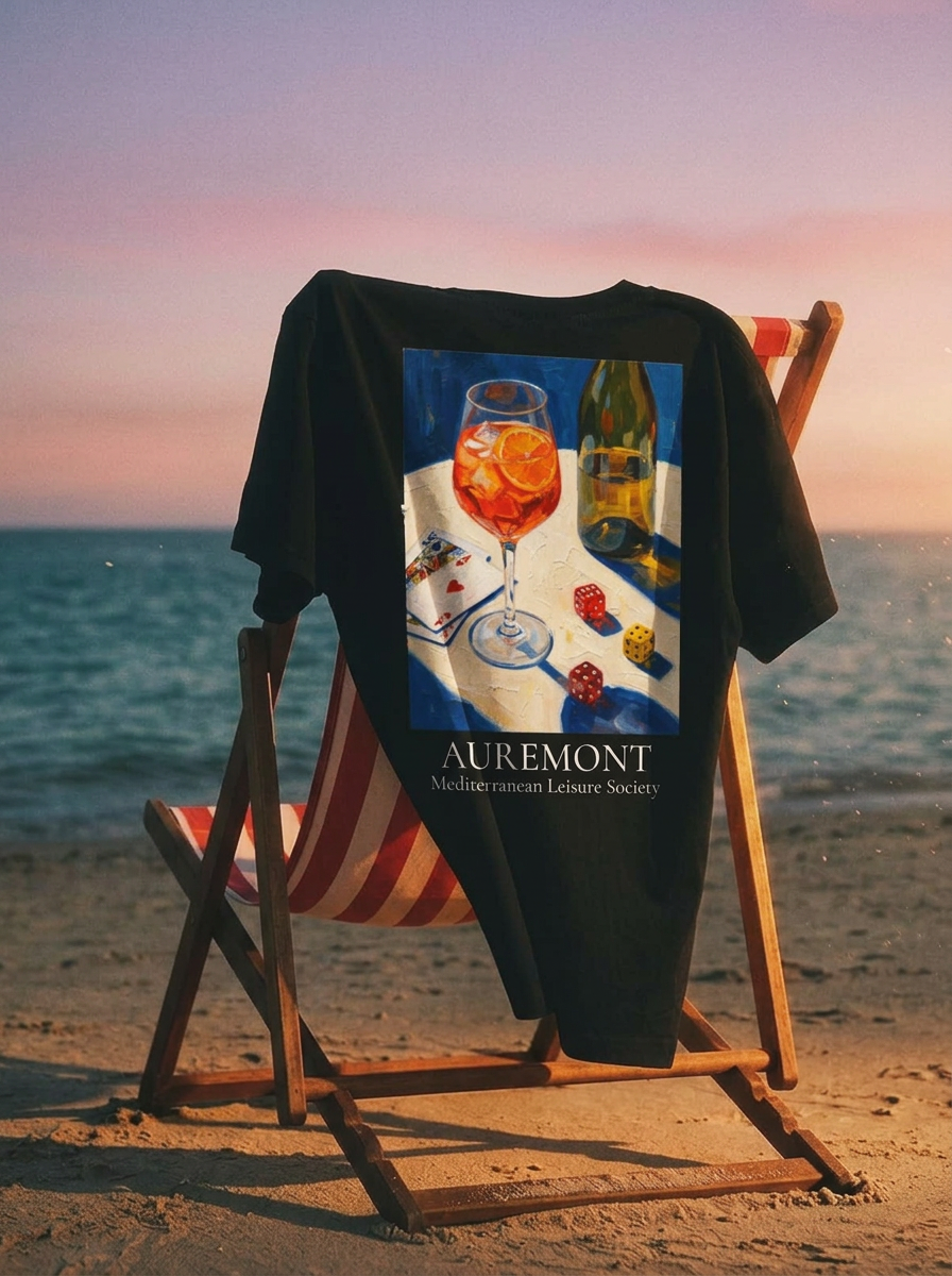Aperol Spritz Still Life T-shirt | Vintage Poster Art, Cocktail Illustration
