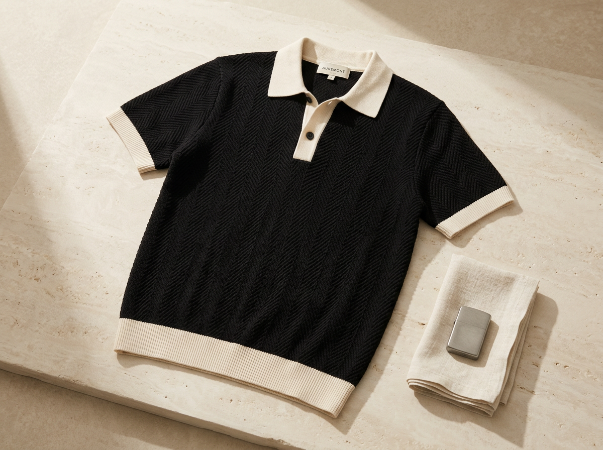 Azure Knit Tee