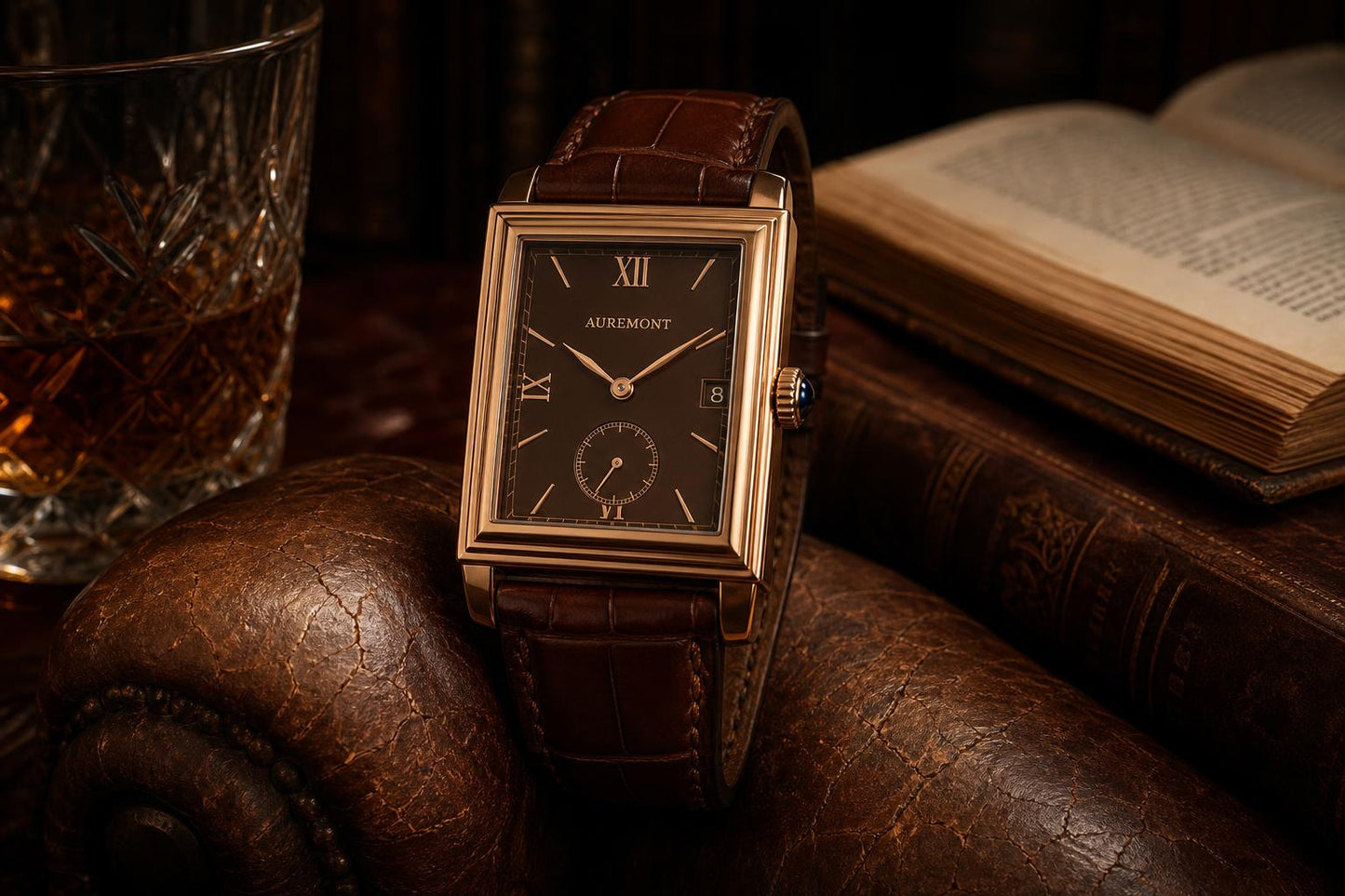 Aurelio Leather Watch