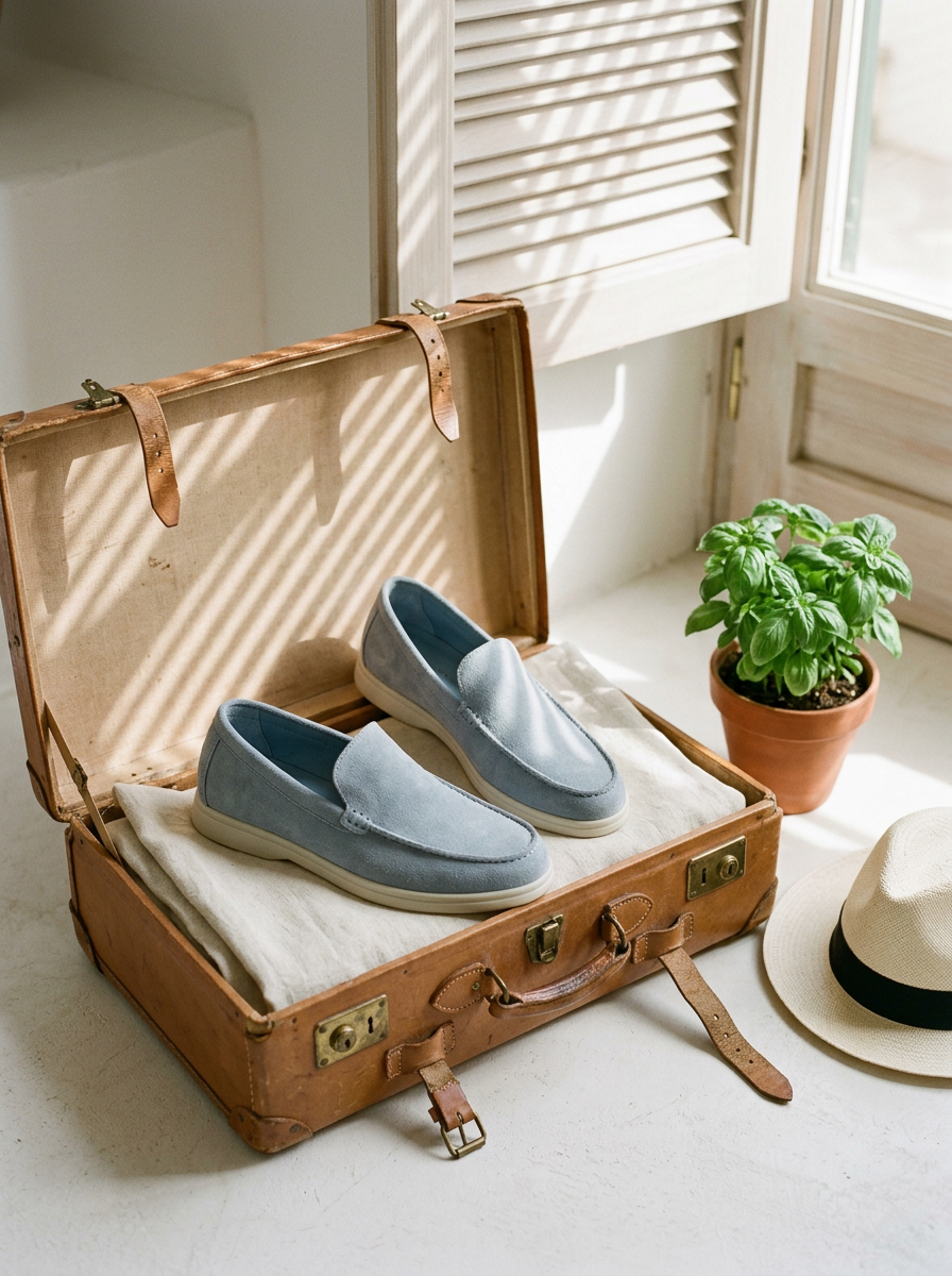 Portofino Suede Loafers