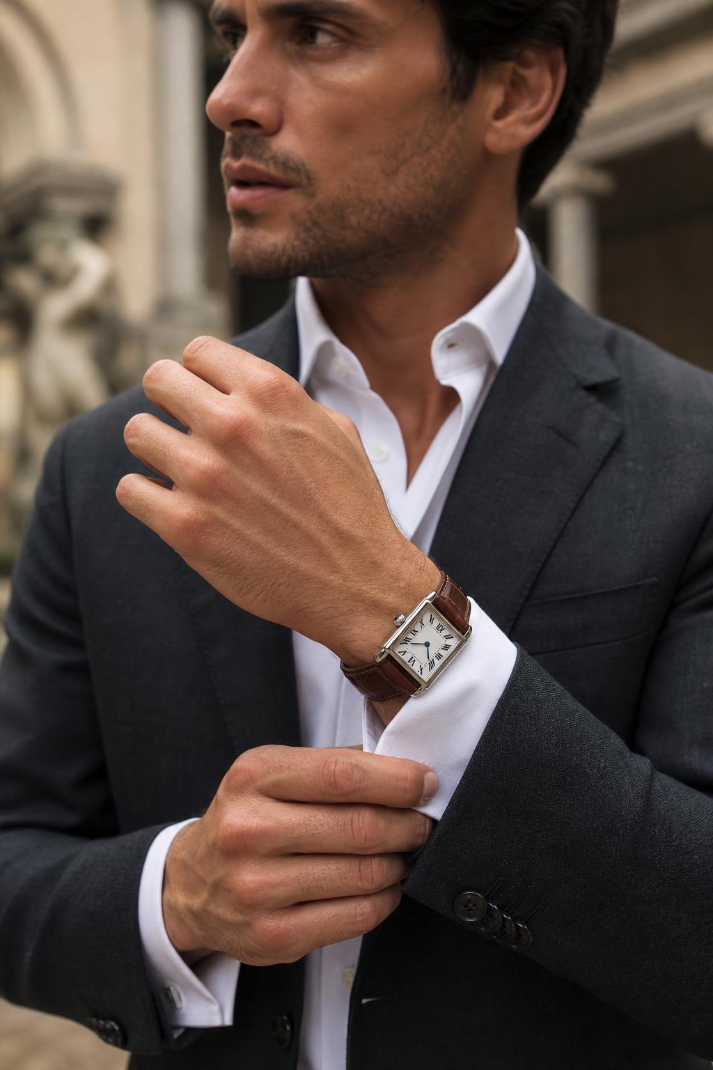 Aurelio Leather Watch
