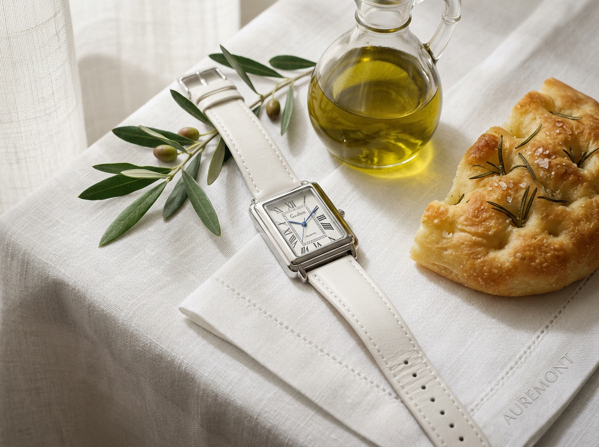 Aurelio Leather Watch