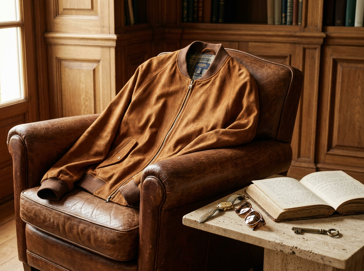 Aurelio Suede Jacket