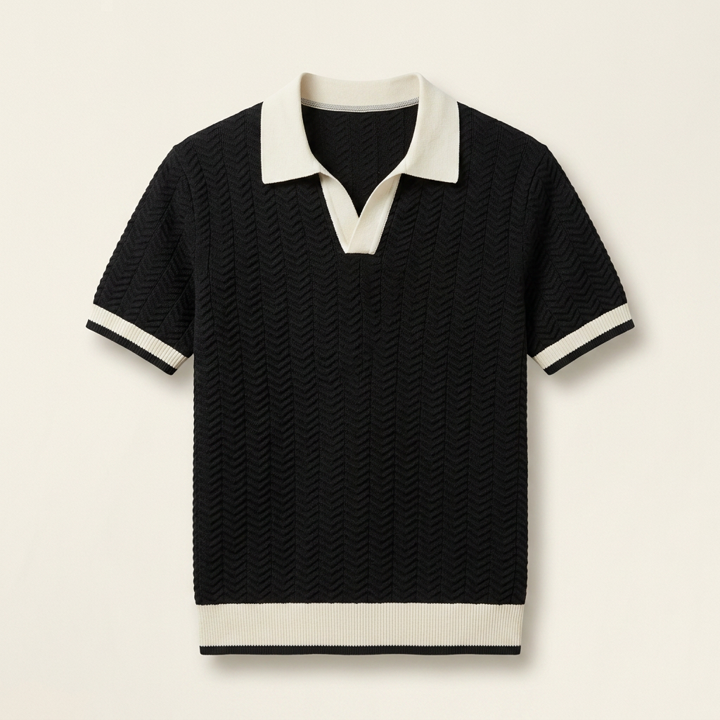 Azure Knit Tee