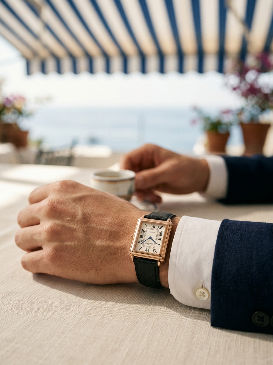 Aurelio Leather Watch
