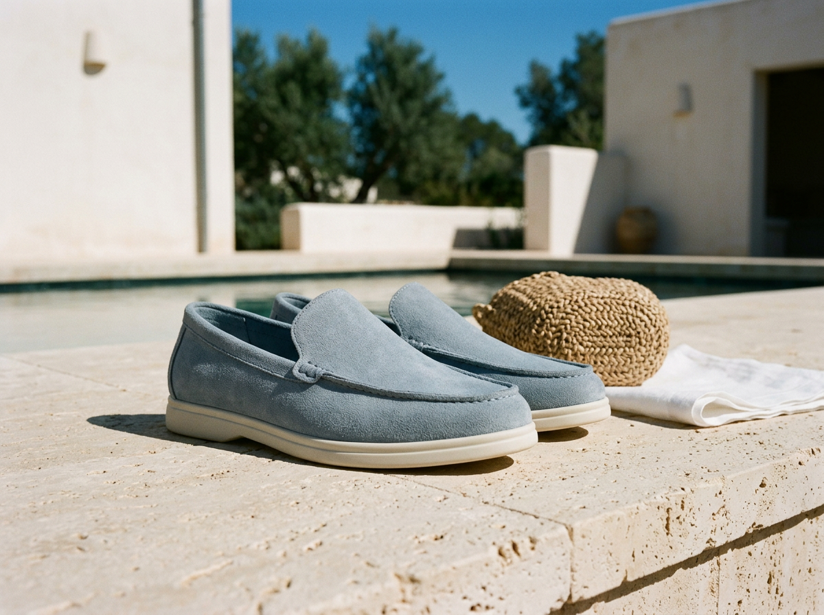 Portofino Suede Loafers