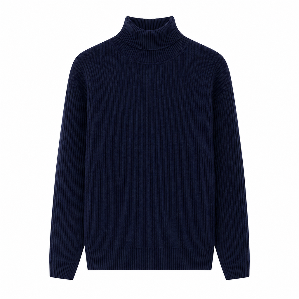 Ribbed Turtleneck