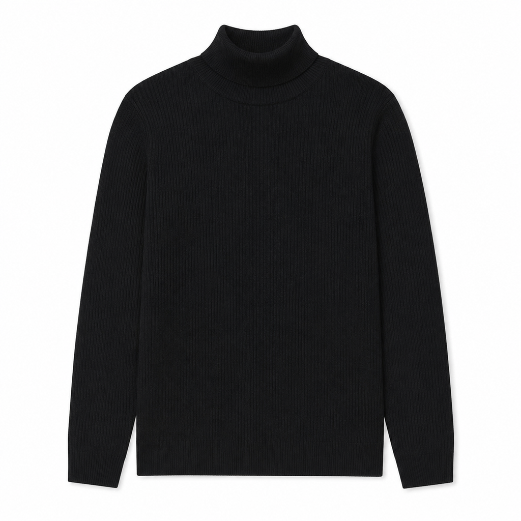Ribbed Turtleneck