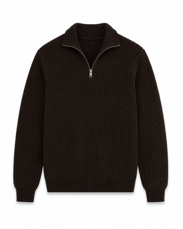 Alpine Quarter-Zip Knit