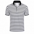 Riviera Striped Polo