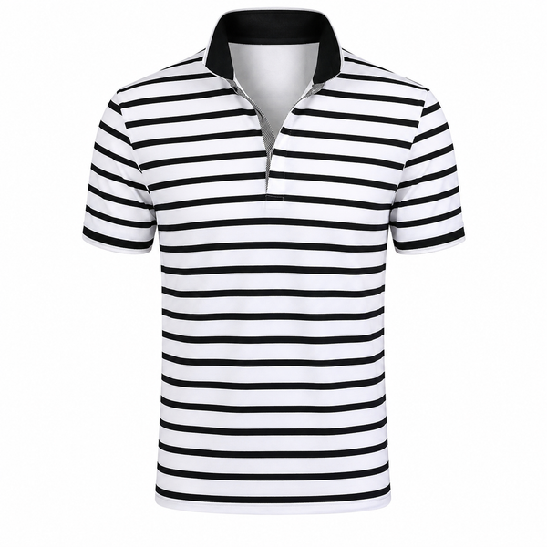 Riviera Striped Polo