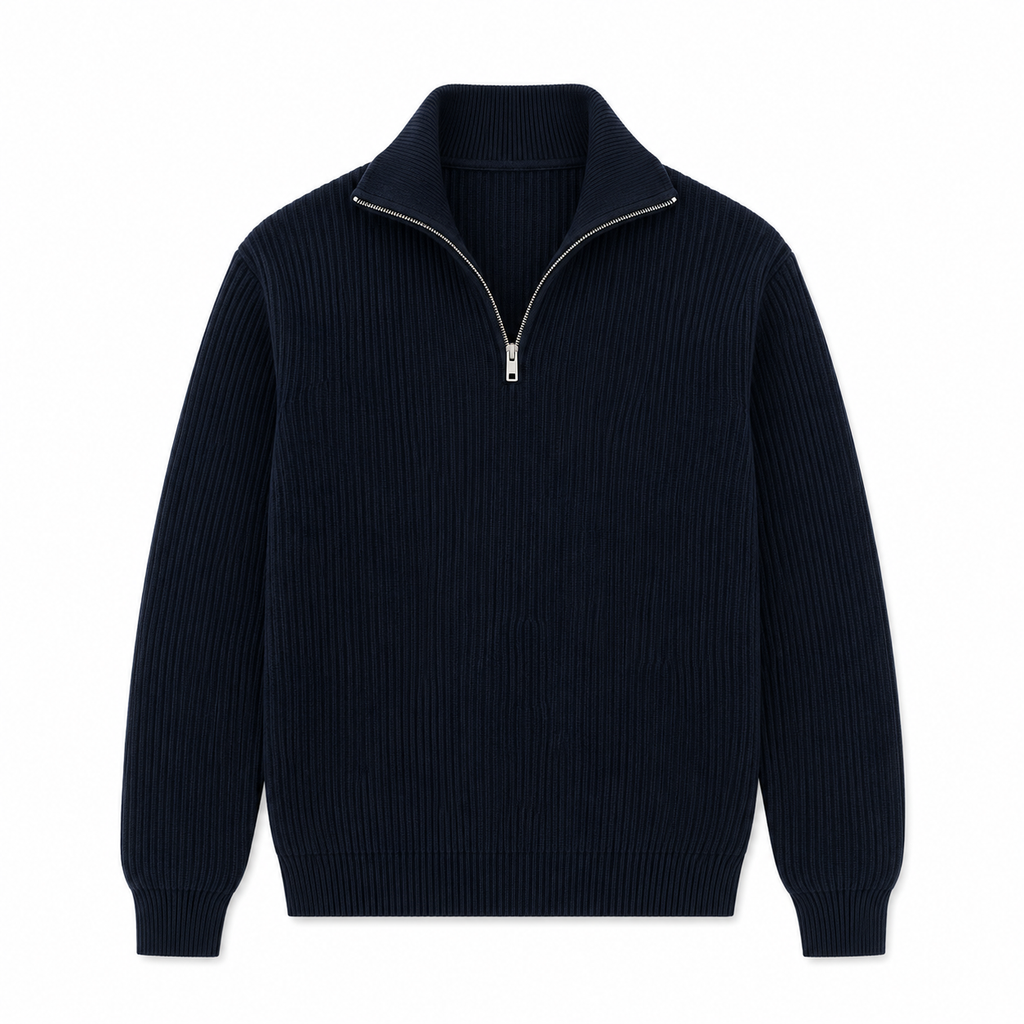 Alpine Quarter-Zip Knit