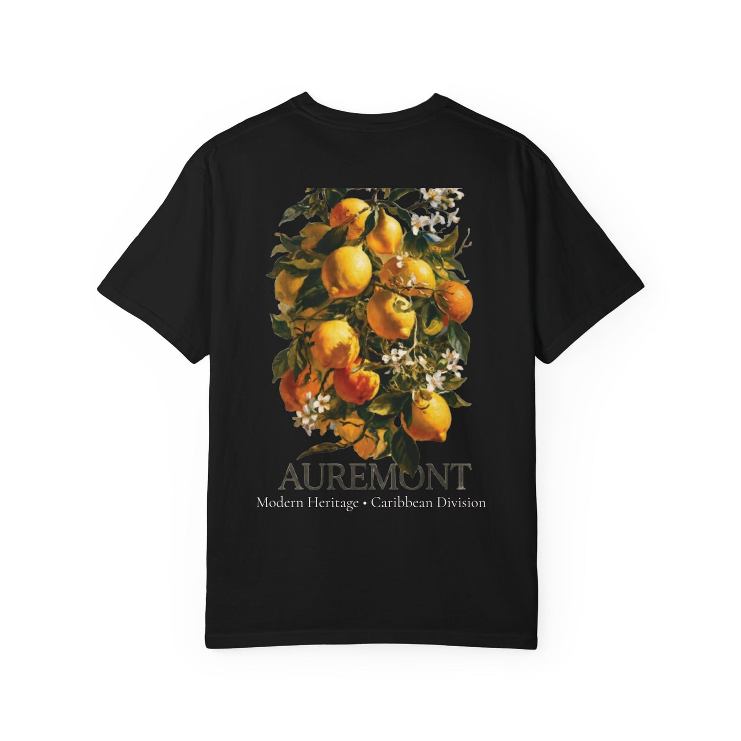 Auremont Citrus Fruit Illustration T-shirt | Orange Blossom Botanical Tee