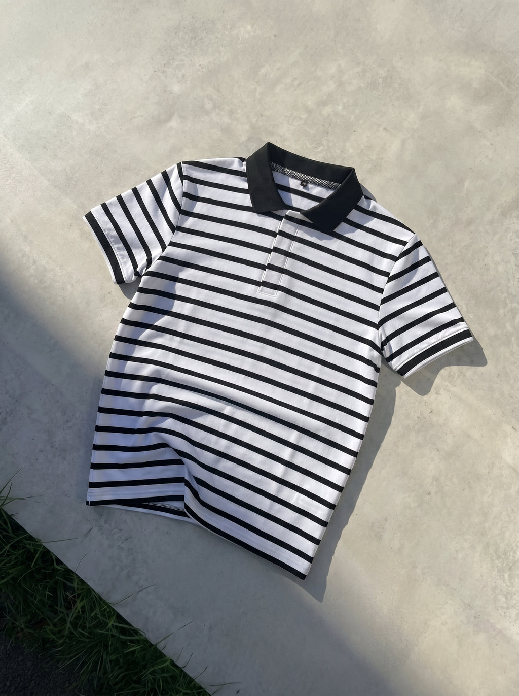 Riviera Striped Polo
