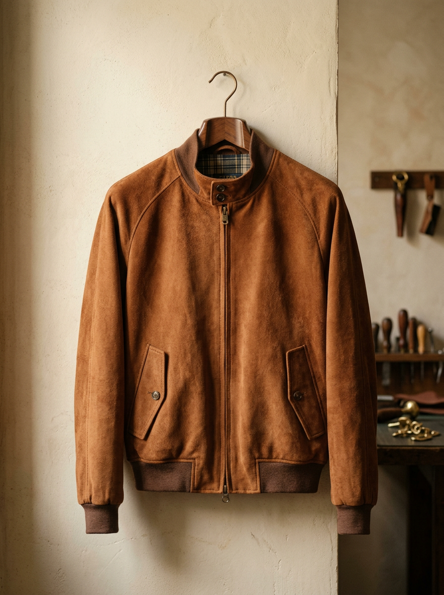 Aurelio Suede Jacket