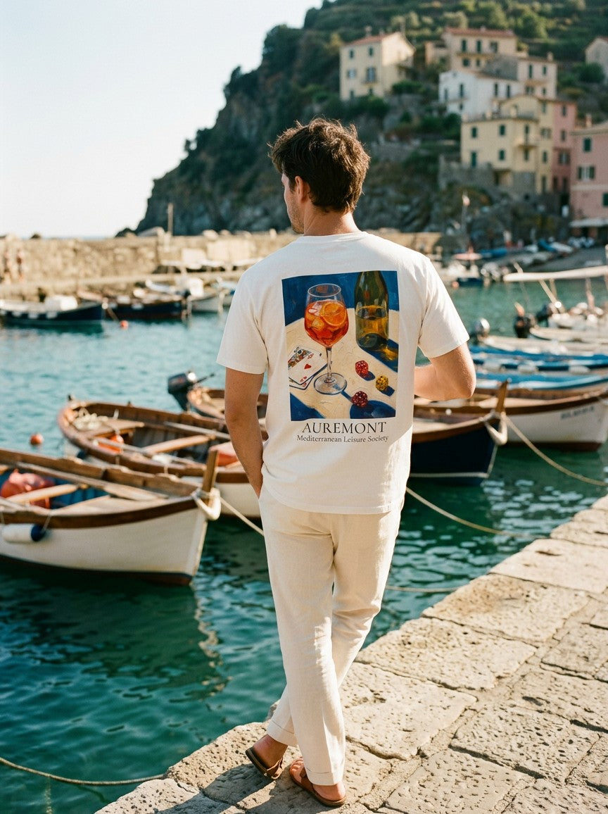 Aperol Spritz Still Life T-shirt | Vintage Poster Art, Cocktail Illustration