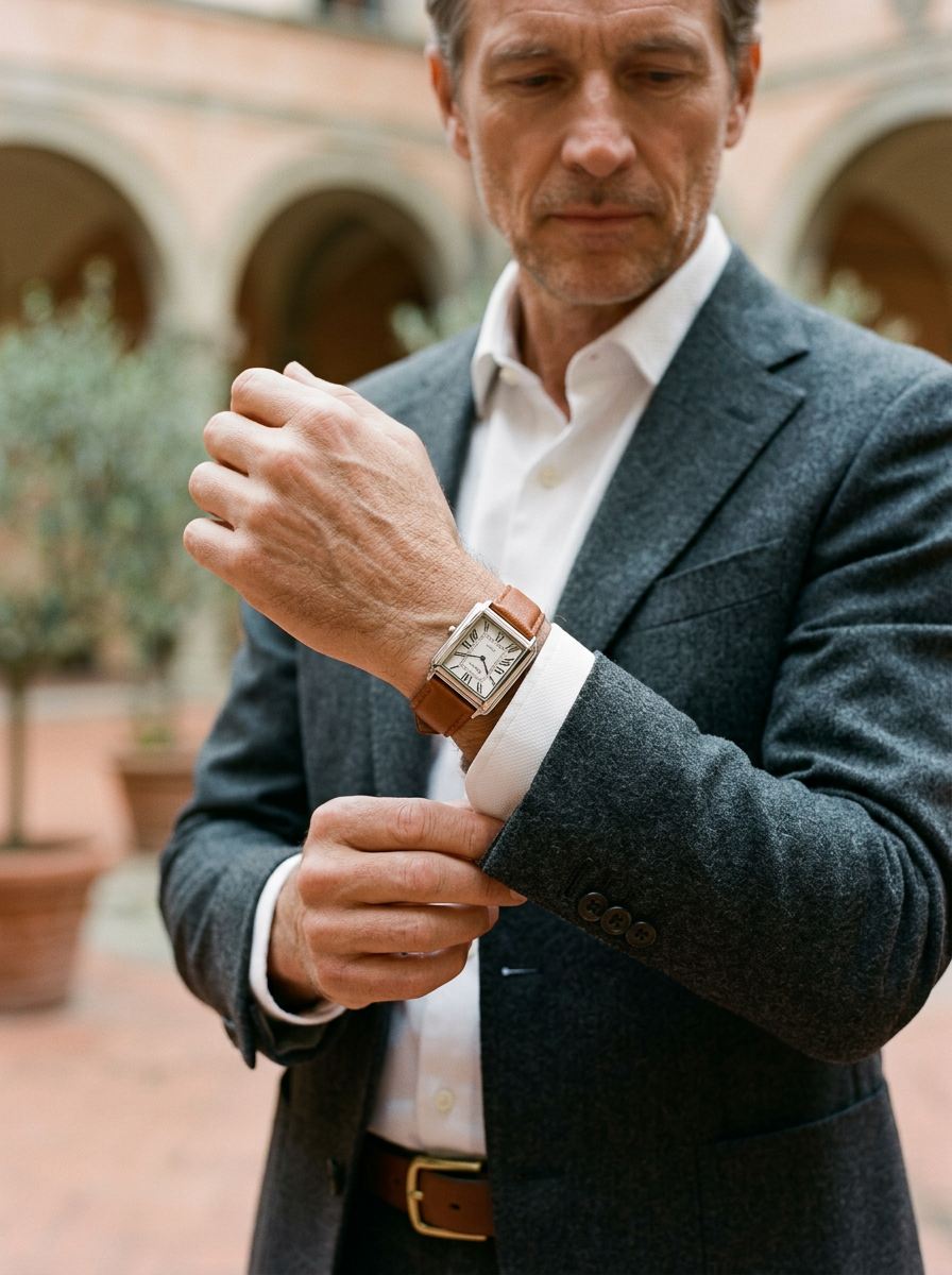 Aurelio Leather Watch