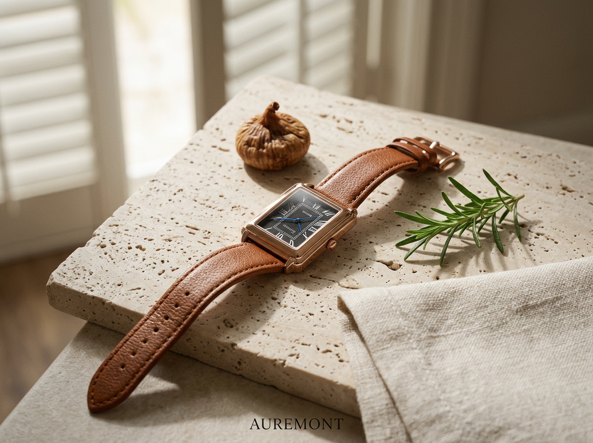 Aurelio Leather Watch