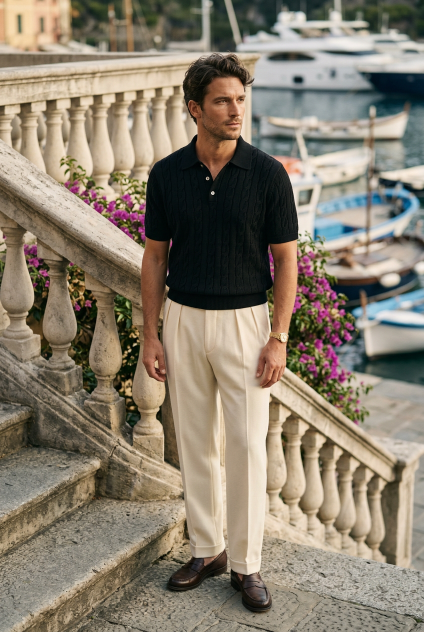Bellagio Knit Polo