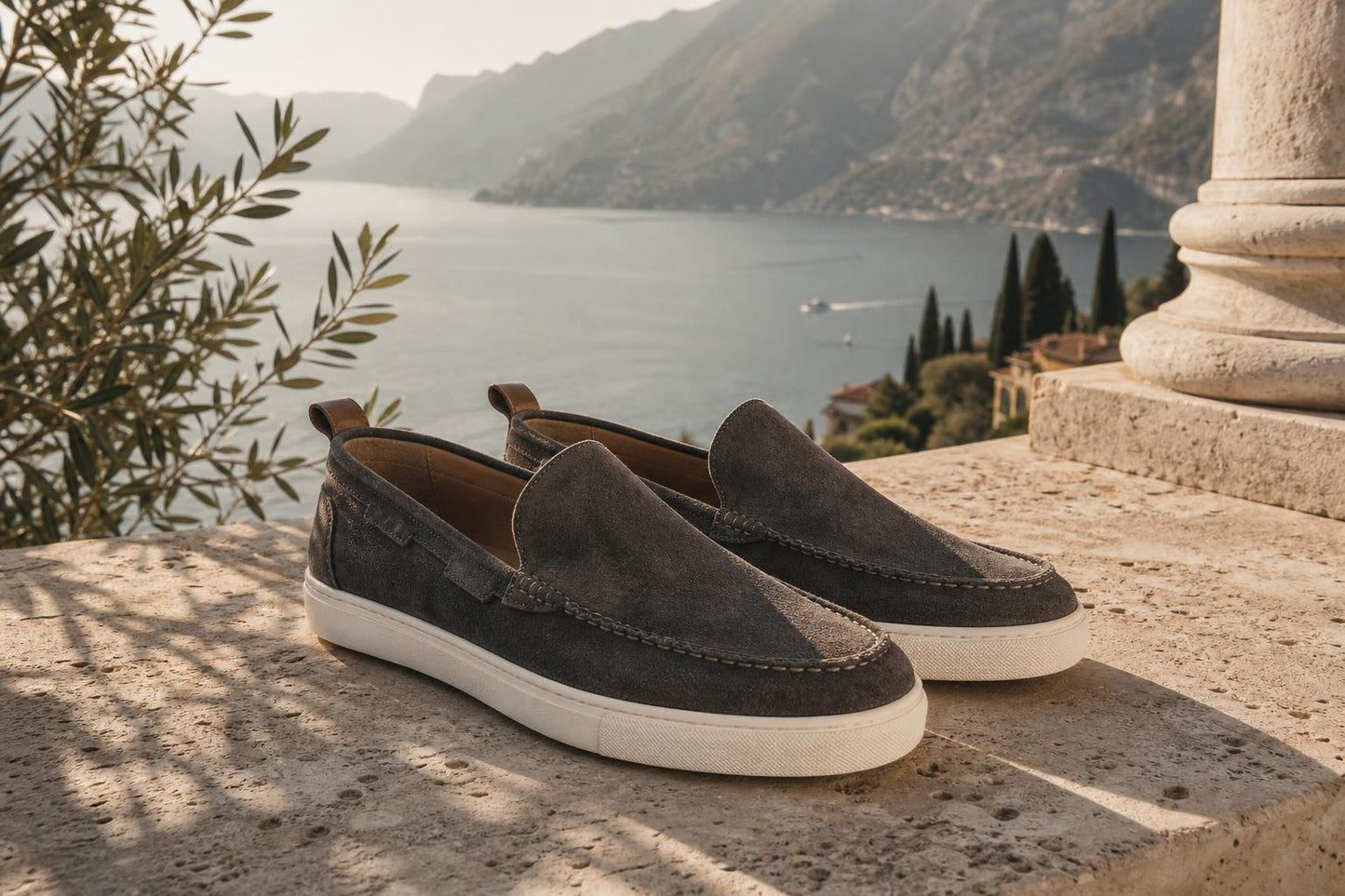 Portofino Suede Loafers