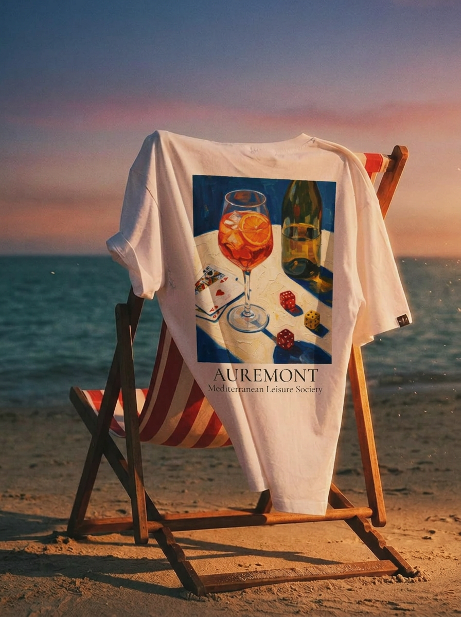 Aperol Spritz Still Life T-shirt | Vintage Poster Art, Cocktail Illustration